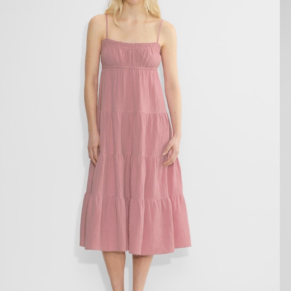 Little Moon Pink Tiered Skirt